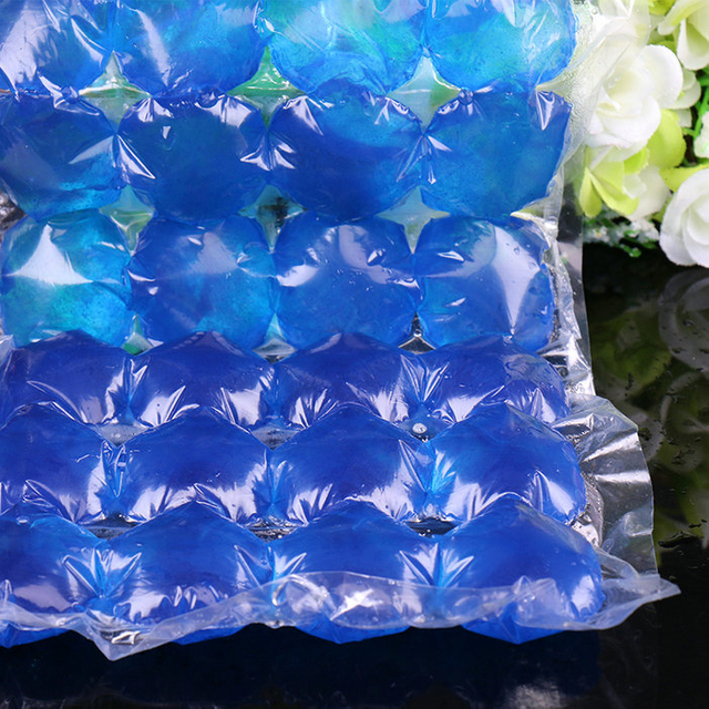 일회용 LDPE 자체 밀봉 아이스 큐브 포장 백