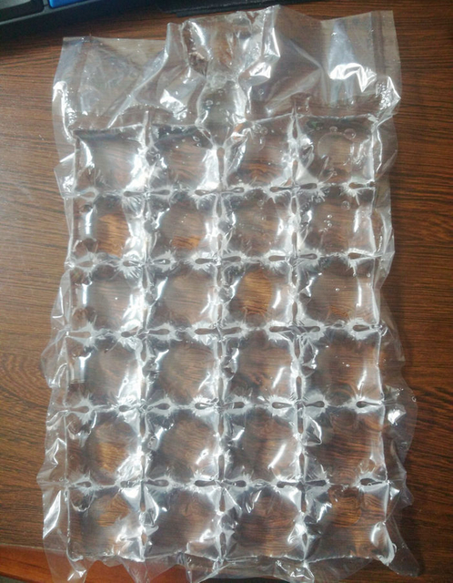 24pcs 자체 밀봉 일회용 아이스 큐브 가방