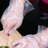 일회용 식품 주방 HDPE 요리 장갑
