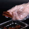 100pcs 실제 투명 일회용 장갑